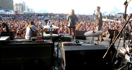 Patriotic Festival Crowd